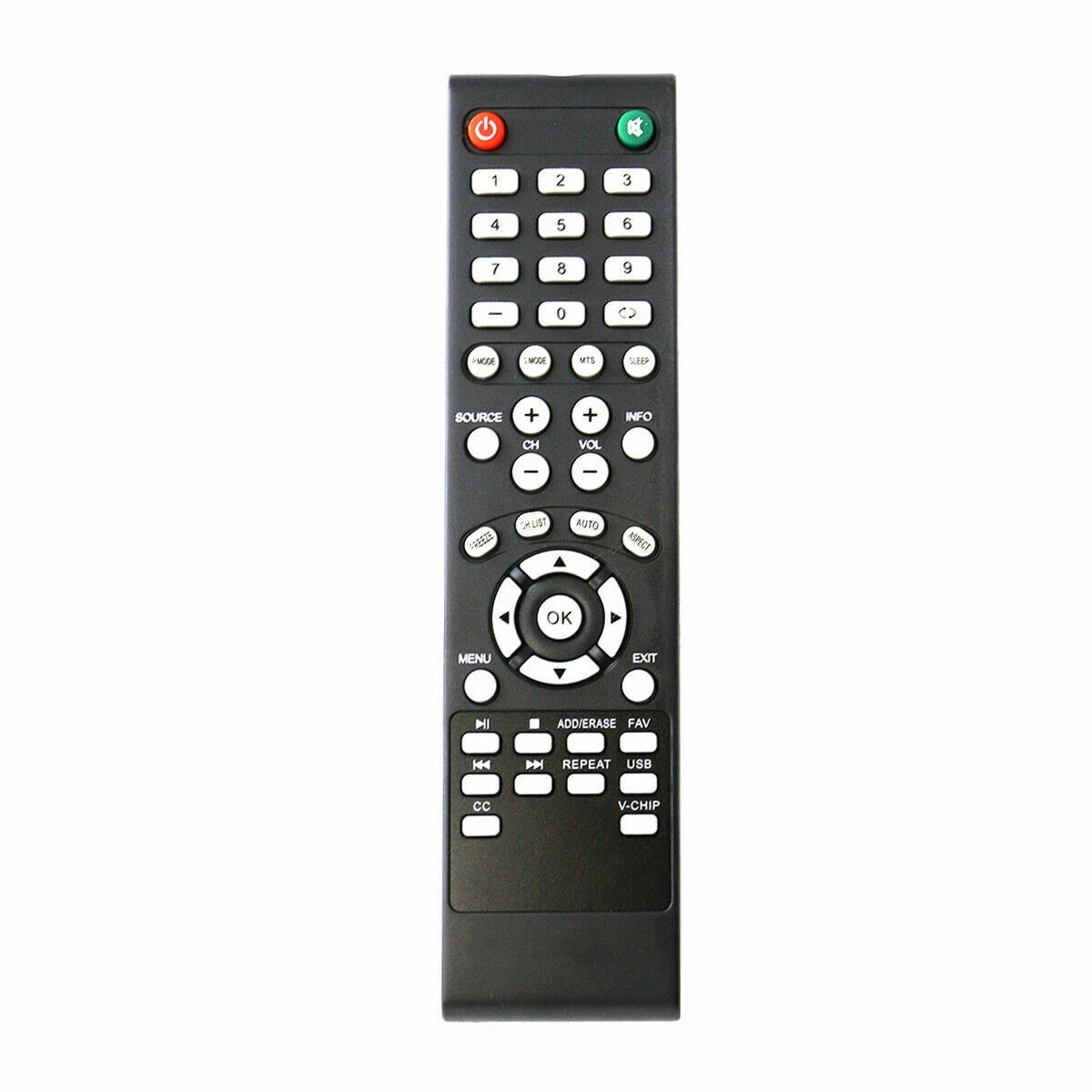 New Remote for Element TV ELEFW408 ELEFW328 ELEFW605 ELEFW606 ELEFW601 ELEFW231