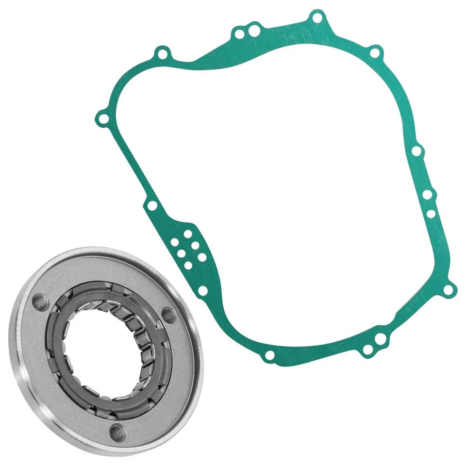 for Kawasaki Bayou 300 KLF300 2X4 89-04 Starter Clutch Bearing Sprag and Gasket