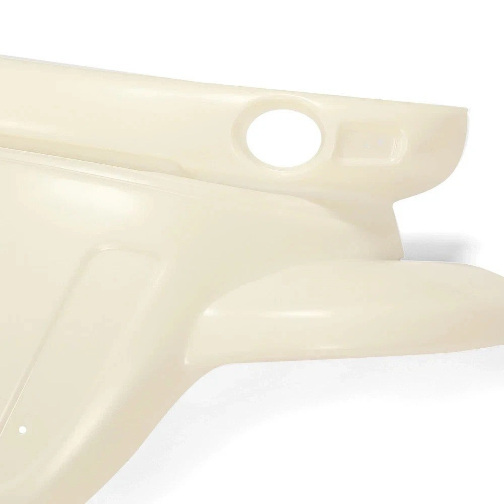 For 1999-2012 GEM Cars Plastic Beige Front Hood And Mud Guard Set Factory Style