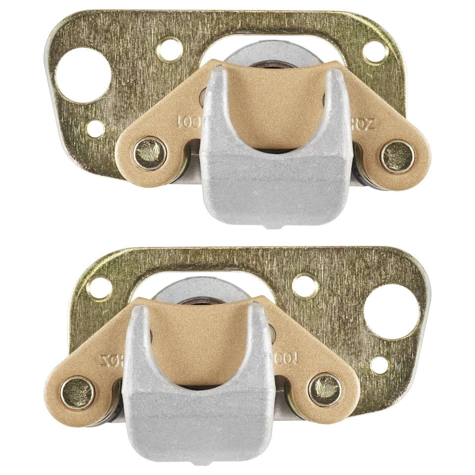 for Polaris Trail Boss 330 2005-2009 Front and Right Left Brake Caliper w/ Pads
