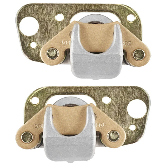 for Polaris Trail Boss 330 2005-2009 Front and Right Left Brake Caliper w/ Pads