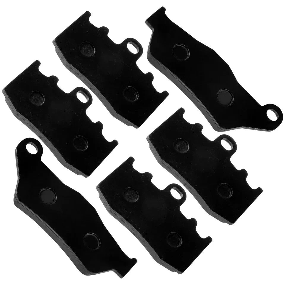 Front Rear Brake Pads for BMW R1200Gs R 1200Gs 2004-2012 Adventure Triple Black