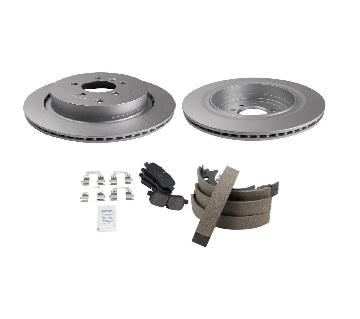 Rear Brake Pad & Rotor Kit Fits 2005-2006 Land Rover LR3 2006 Range Rover Sport