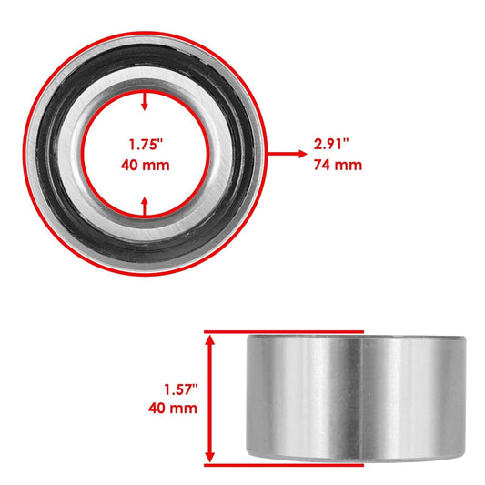 Caltric 5135563 Rear Wheel Bearing Carrier For Polaris Sportsman 400 2011-2014