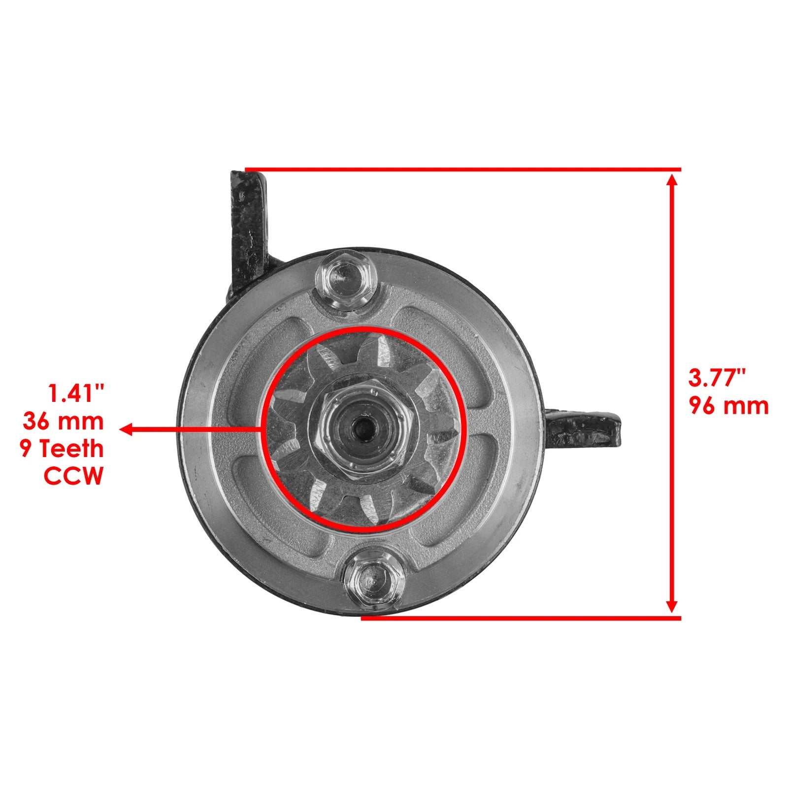 New Starter for OMC Evinrude Johnson 40 50 60 40Hp 50Hp 60Hp Engines