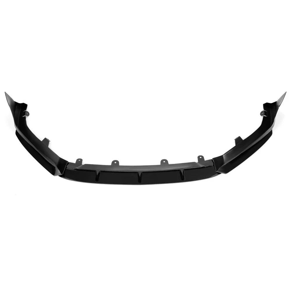 HECASA Front Bumper Lip Splitter YF Style For 2018-2020 Honda Accord Gloss Black