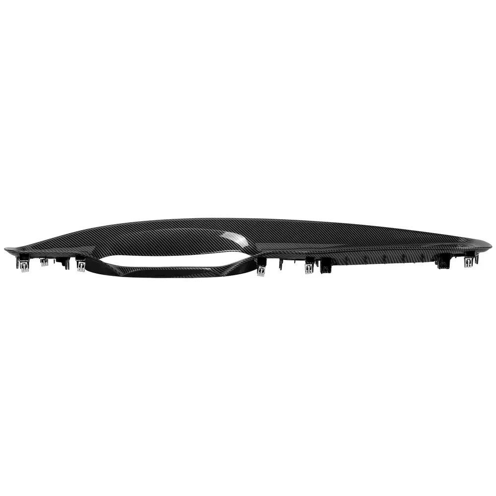 FOR 2011-14 DODGE CHARGER INSTRUMENT DASH PANEL CLUSTER BEZEL Carbon Fiber Style