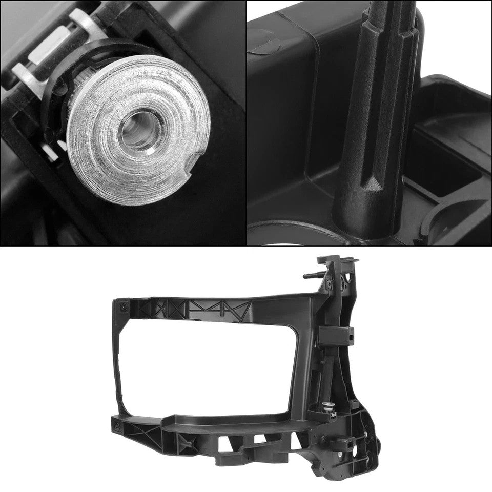 HECASA RH Passenger Radiator Support Headlight Bracket Mount for Dodge Ram 13-18