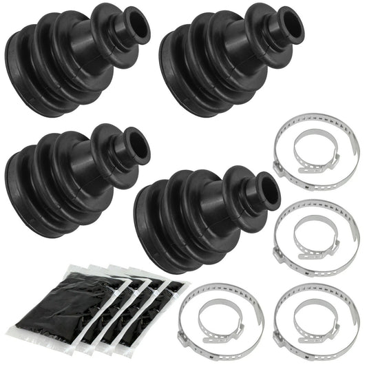 2 Front Right Left Axle CV Boot Kit for Polaris Ranger XP 900 Eps 2013 2014-2019