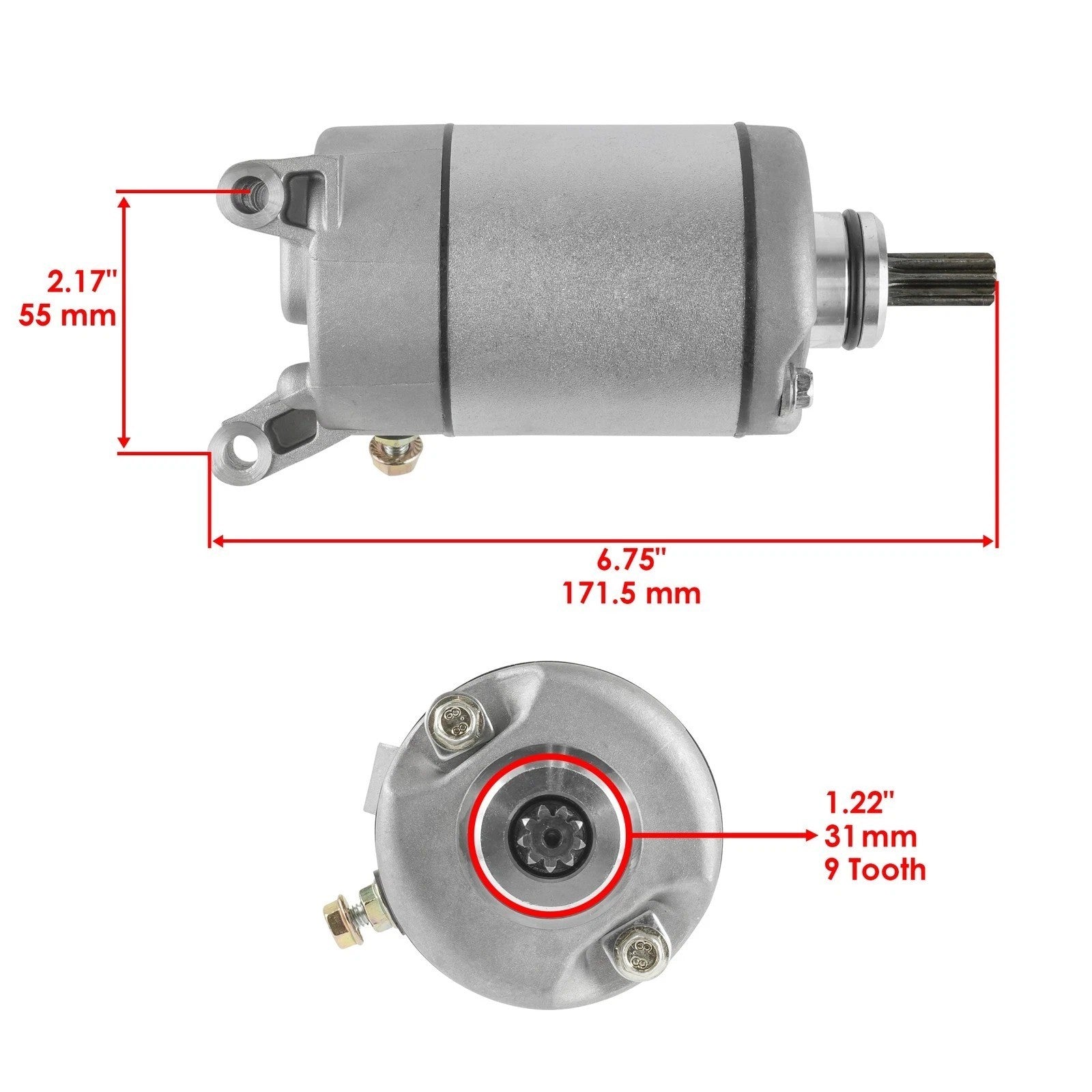 Starter Motor for Polaris 4013015 / Sportsman / ACE / RZR / Renger / 570