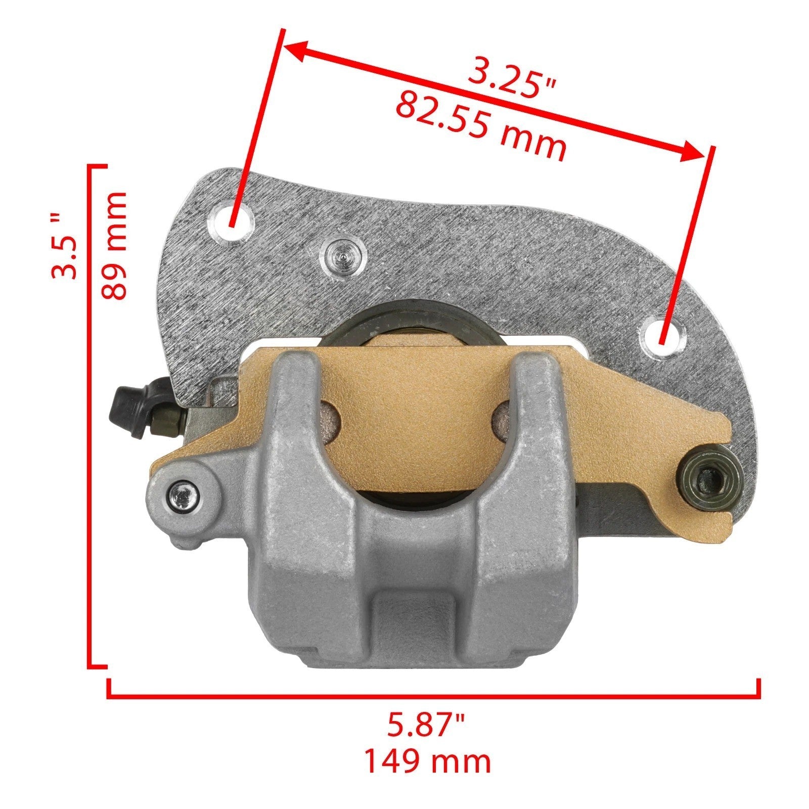 Front Left Right Brake Caliper for Yamaha Kodiak 700 YFM700K 4x4 2016 2017-2026