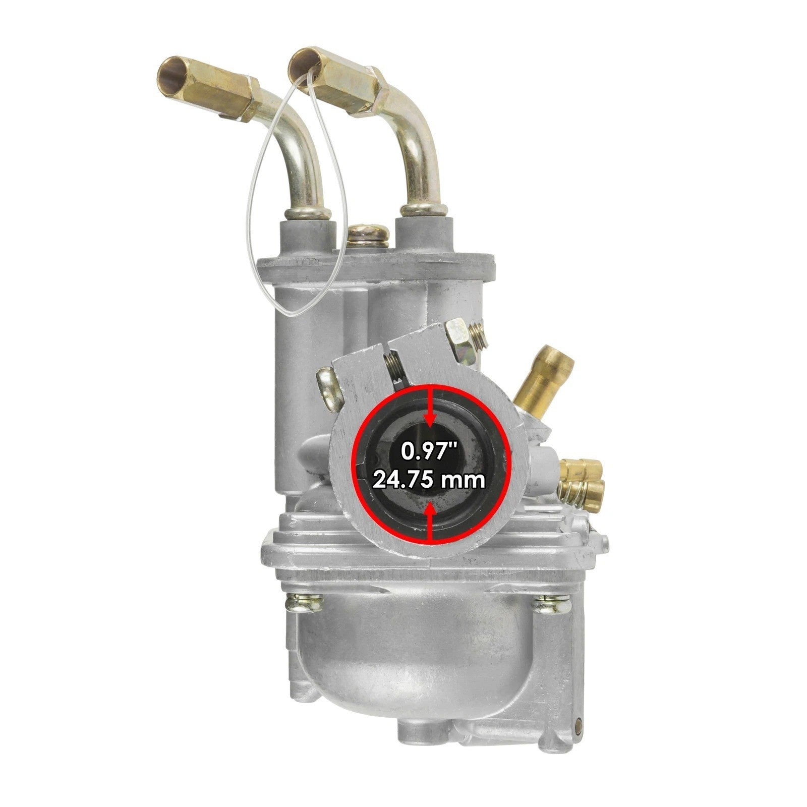 Caltric Carburetor For Yamaha Pw50 Pw 50 Y-Zinger 1981-2025 5PG-14101-10-00