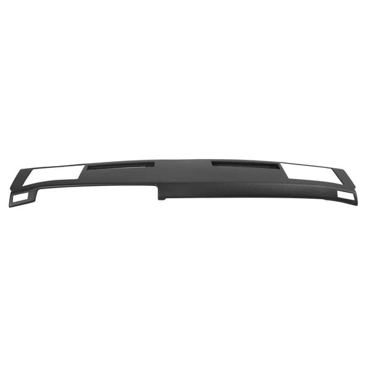 Black Dash Cover Cap w/Side Vents Cut Out For Chevy S10 Pickup GMC S15 1986-1993