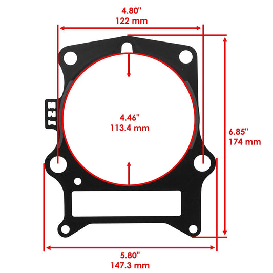Cylinder Intake Exhaust Valve Kit for Yamaha Raptor 700 YFM700R 2006-2014