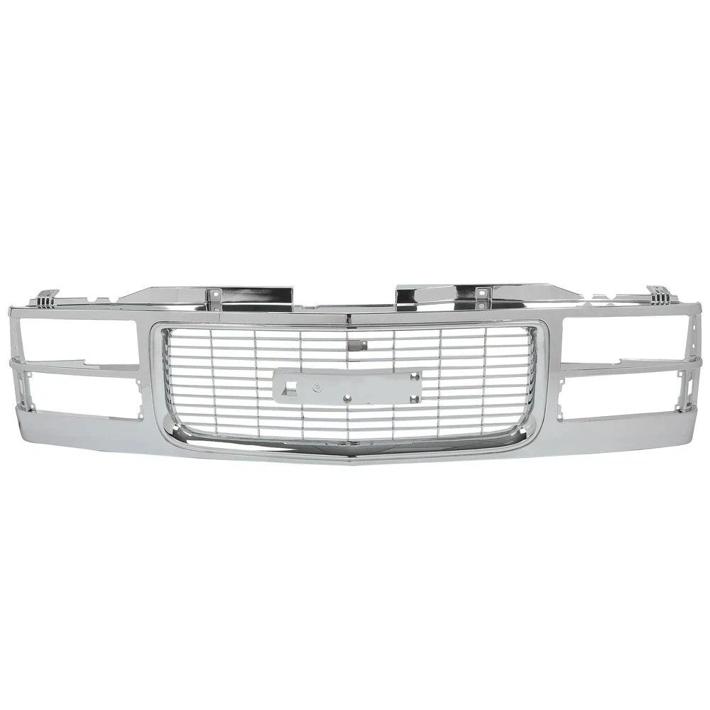 HECASA Chrome Grille Assembly For GMC C K 1500 2500 3500 1994-2000 94-99 Yukon