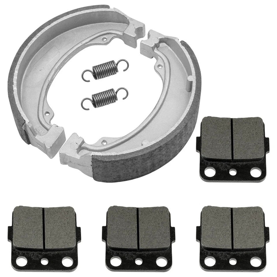 for Honda TRX250EX Sportrax 250EX 2001-2008 Front Brake Pads & Rear SHOES
