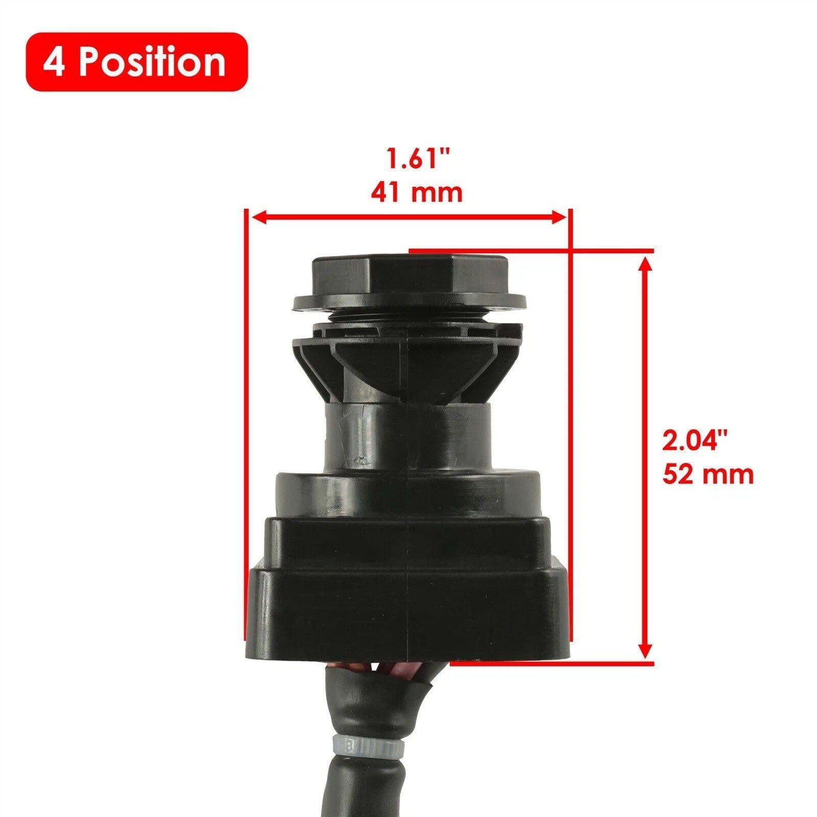 Ignition Switch 4 Positions For Suzuki KingQuad 750 LTA750X LT-A750X 4X4 2008-15