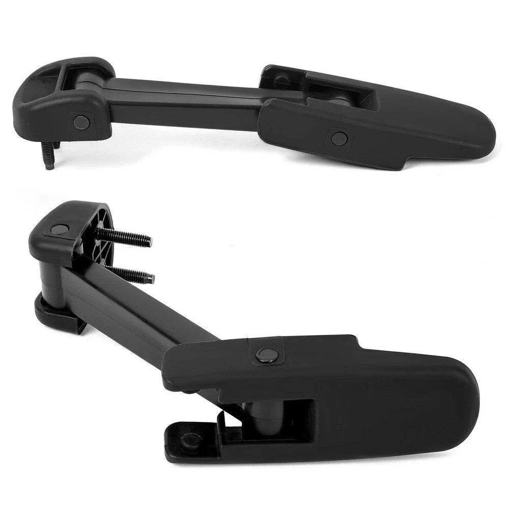 2Pcs Fit For 2003-2009 Hummer H2/ Chevy Kodiak/ GMC TopKick Black Hood Latch