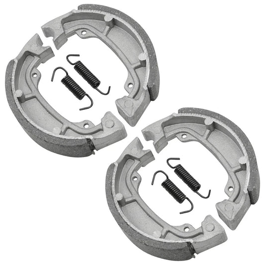 for Yamaha BW80 Big Wheel 80 1986 1987 1988 1990 Front and Rear Brake Shoes