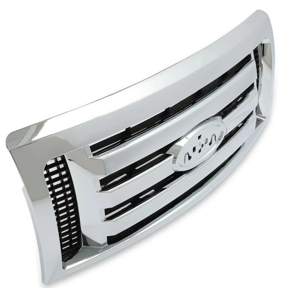 HECASA Front Grille Grill For 2009-14 Ford F-150 F150 XLT Replace For FO1200511