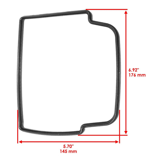 Cylinder Intake Exhaust Valve Gasket Kit for Honda TRX450ER 2006-2014