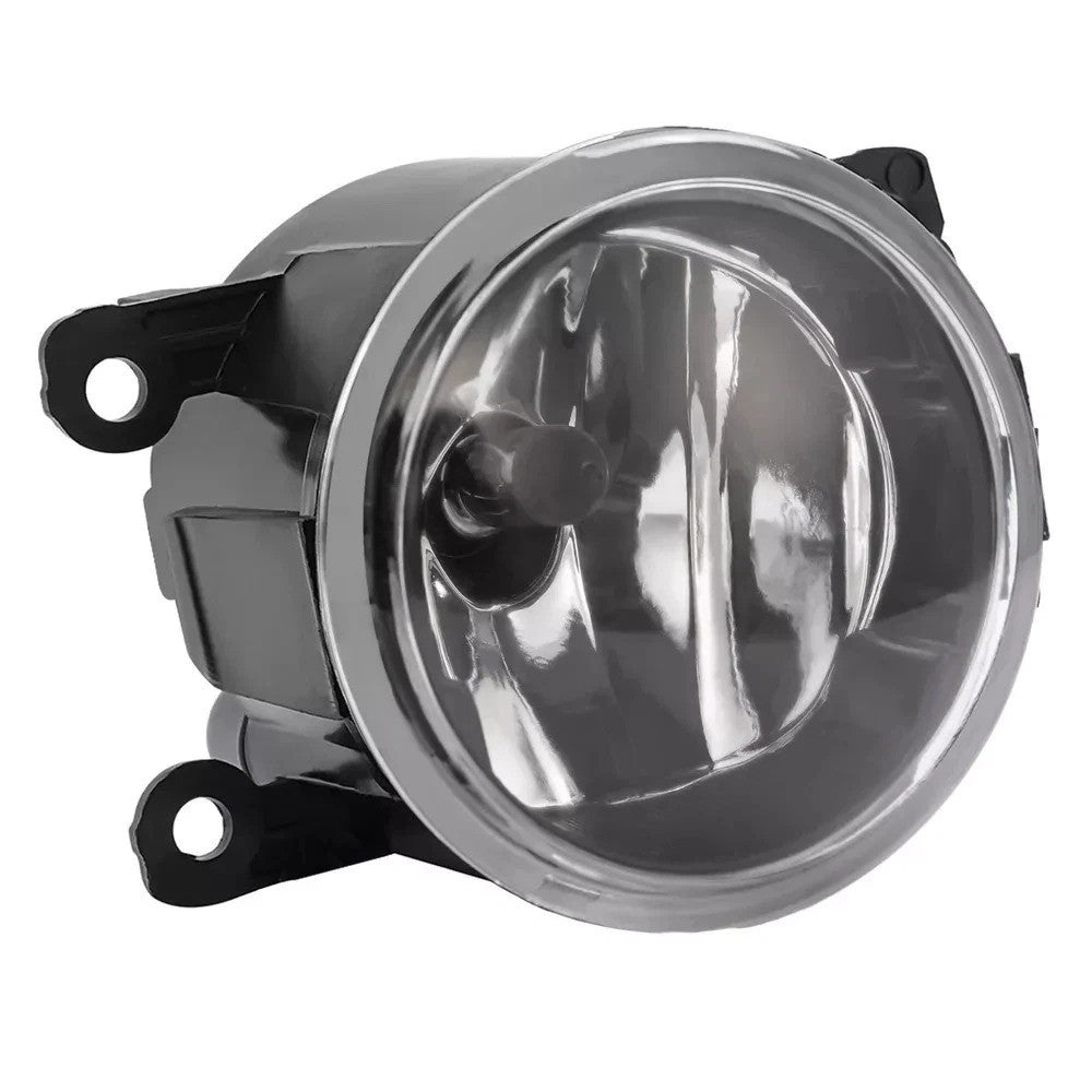 HECASA Fog Light Assembly Clear For RAM 1500 2019-2024 Jeep Renegade 2015-2023