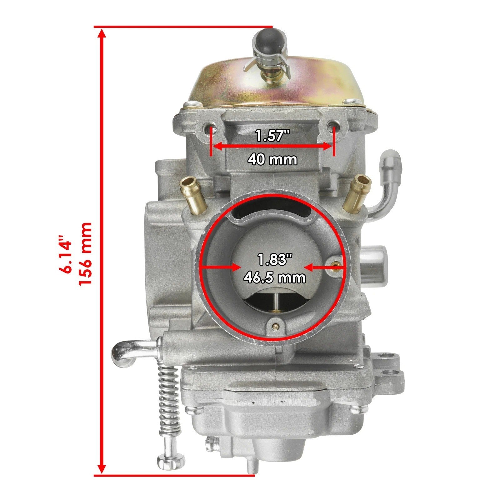 Caltric Carburetor For Polaris Sportsman 500 Worker 500  3131200