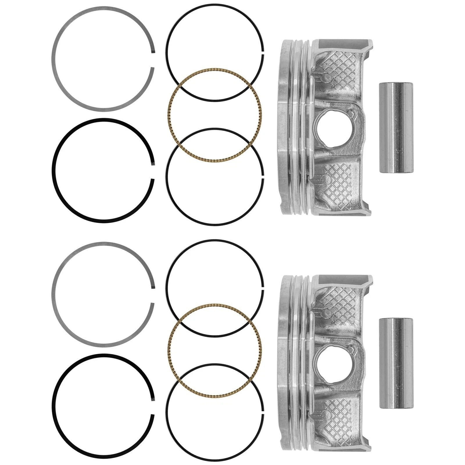 Cylinder Piston Kit w/ Rings For Polaris RZR S 1000 EPS 2016-2017 2019-2020