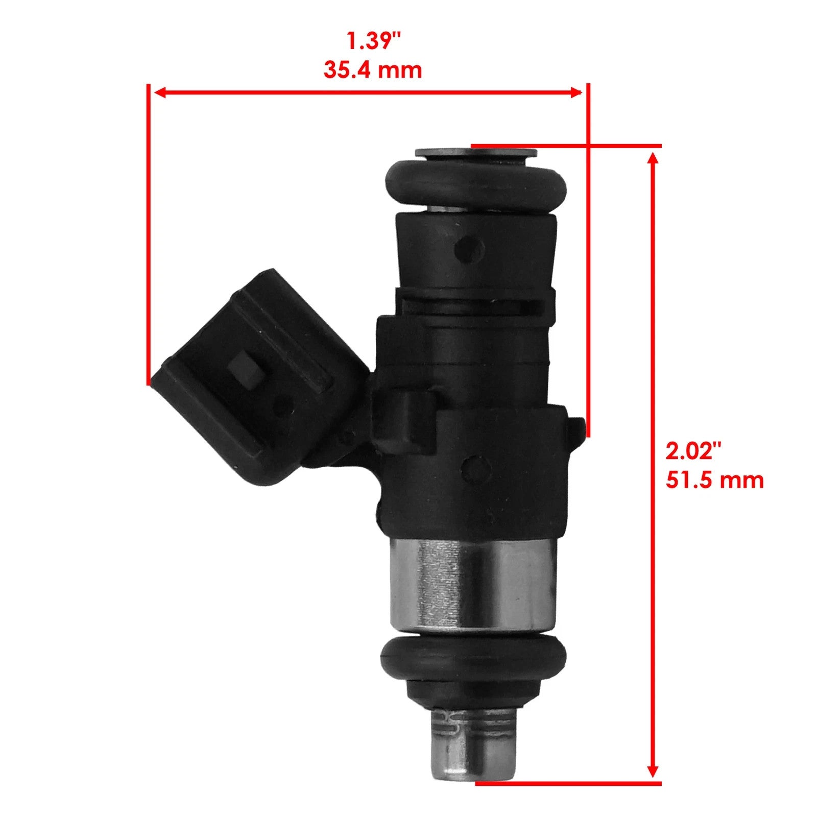 2 Fuel Injector for Polaris Ranger XP 900 2013 2014 2015 2016 2017 2018