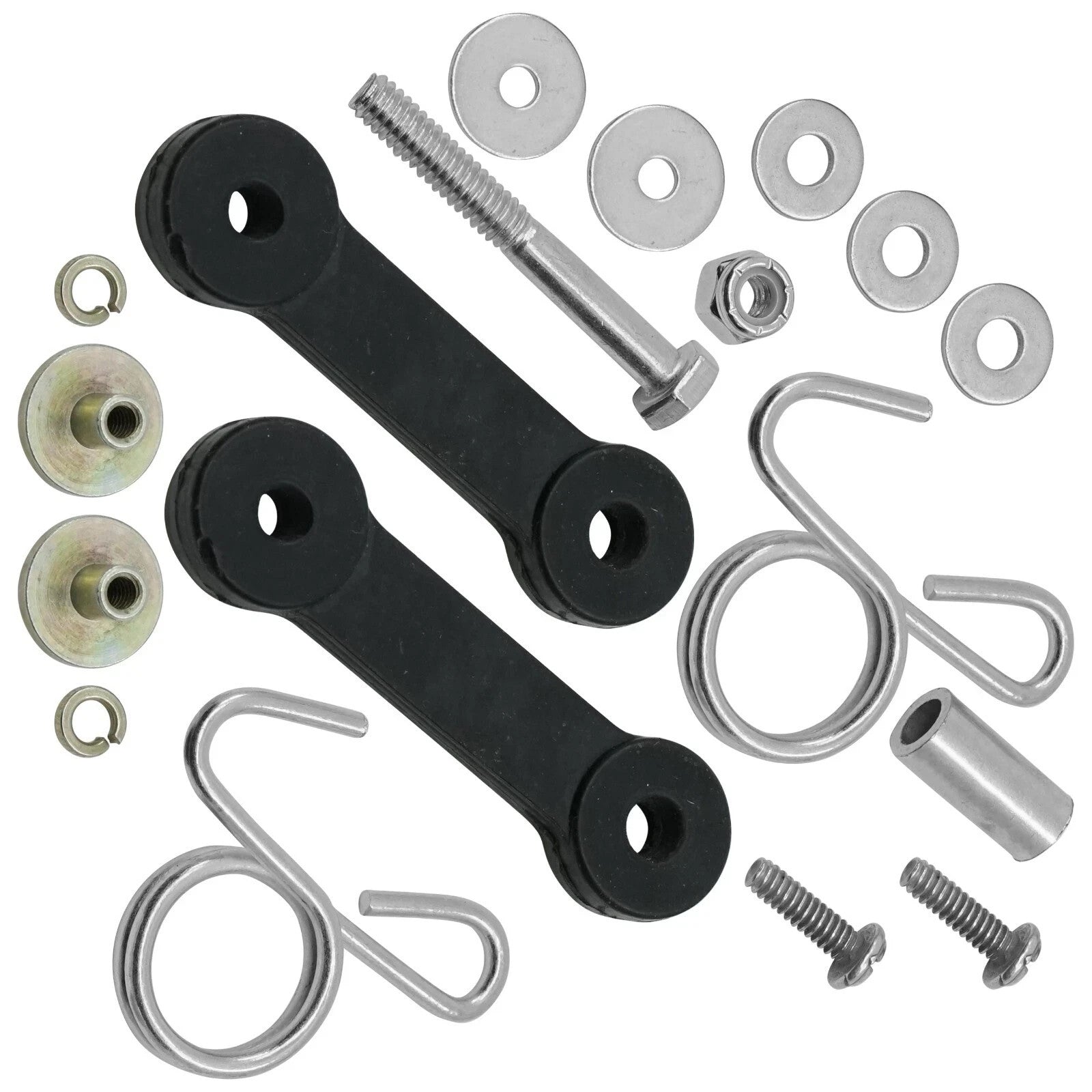 Caltric Grass Chute Latch & Hook Hardware Kit for Husqvarna 597000601 160793