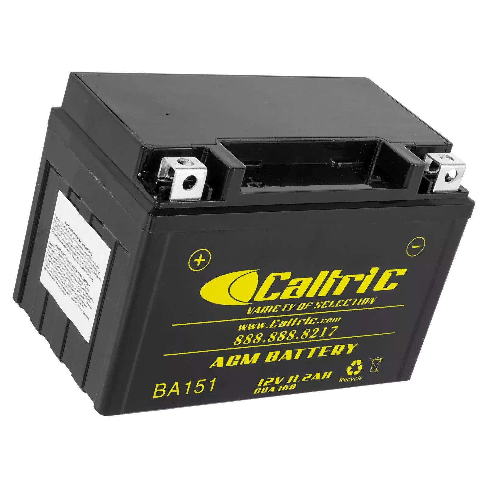 Caltric AGM Battery for Yamaha XVS950 V-Star 950 Tourer 2009-2017