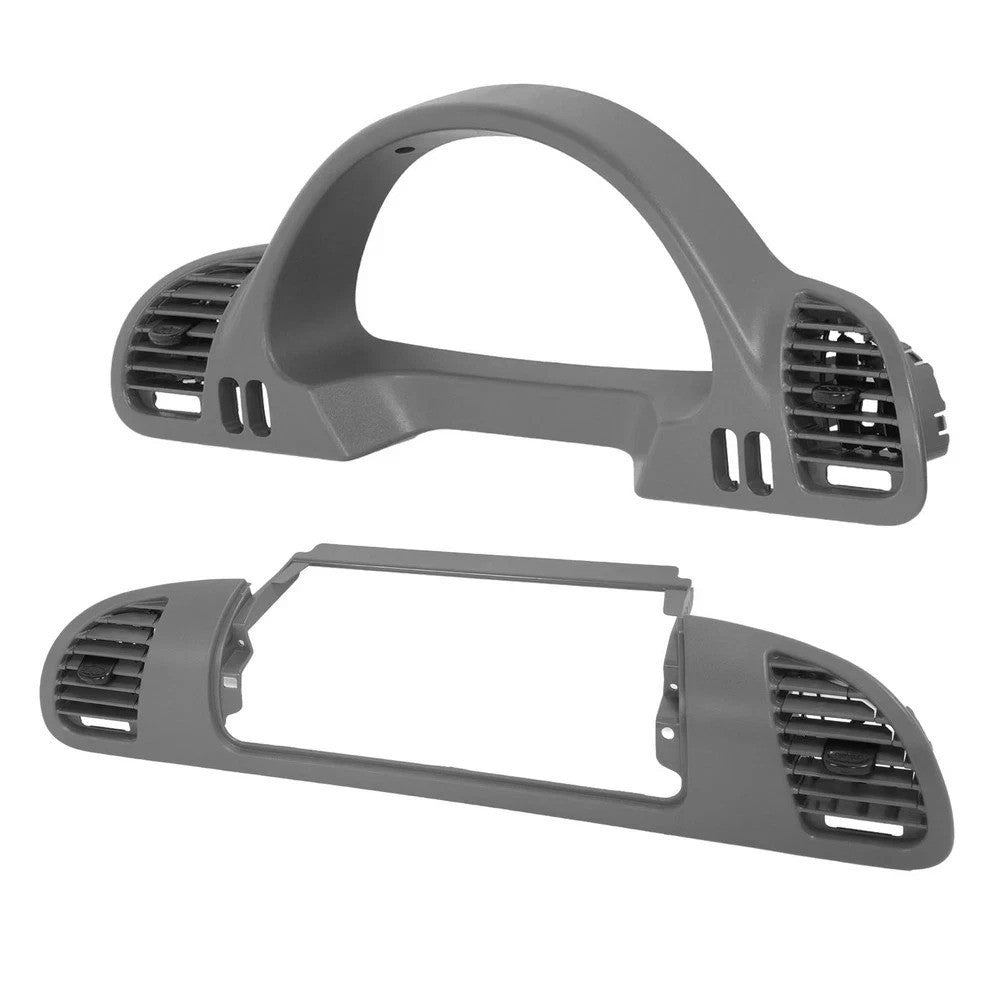 Left Right Side Dash Panel Bezel Trim W/ Vents For Dodge Sprinter 2002-2006 Gray