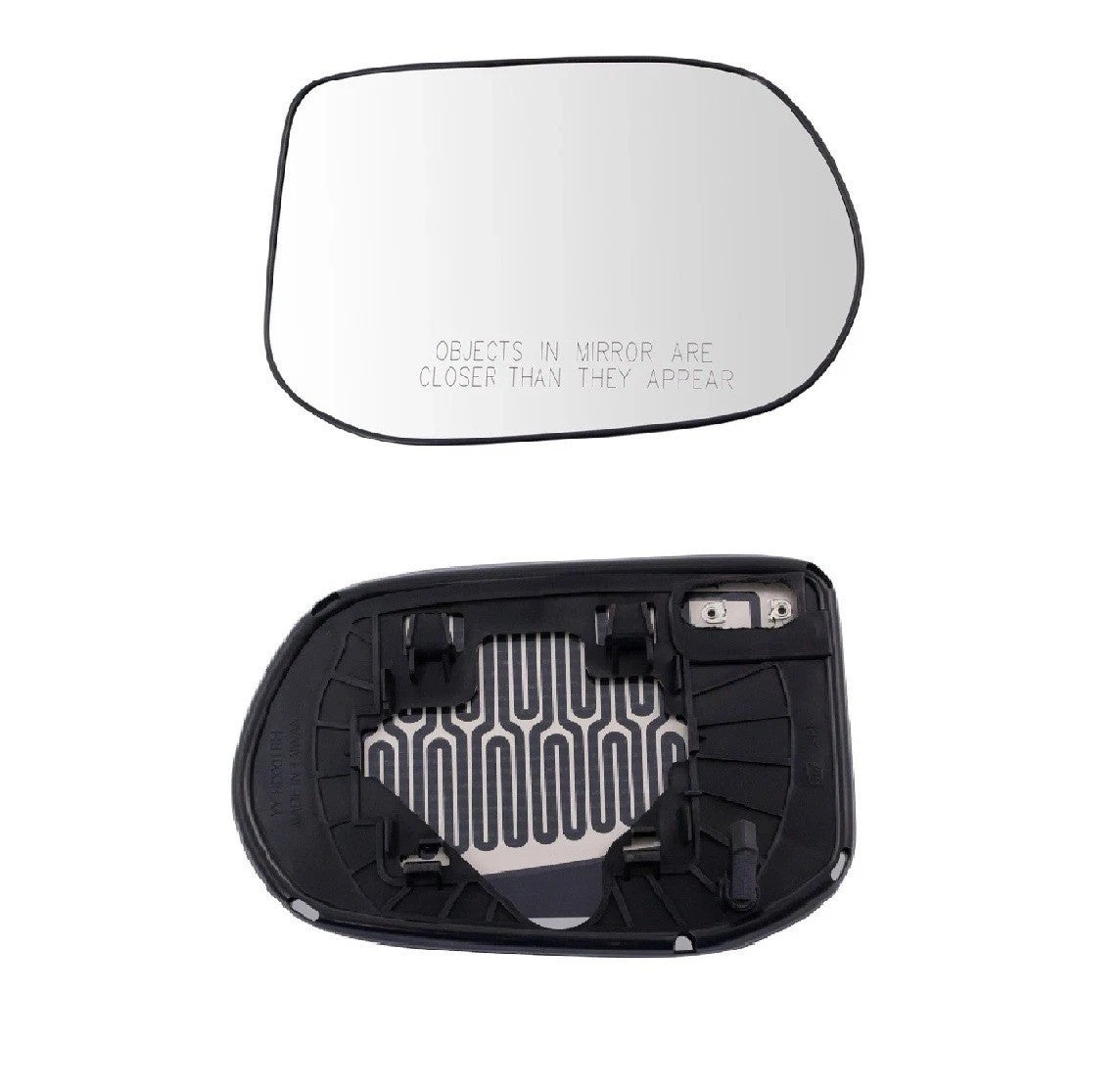 Exterior Side View Door Mirror Glass Heated RH for Honda Civic EX-L New