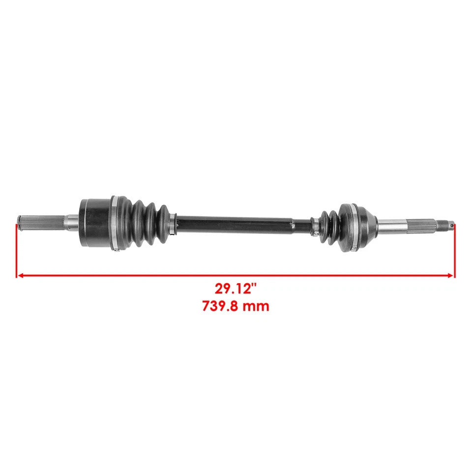 for Kawasaki Teryx 750 KRF750 4X4 2008-11 Front and Rear Complete CV Joint Axles