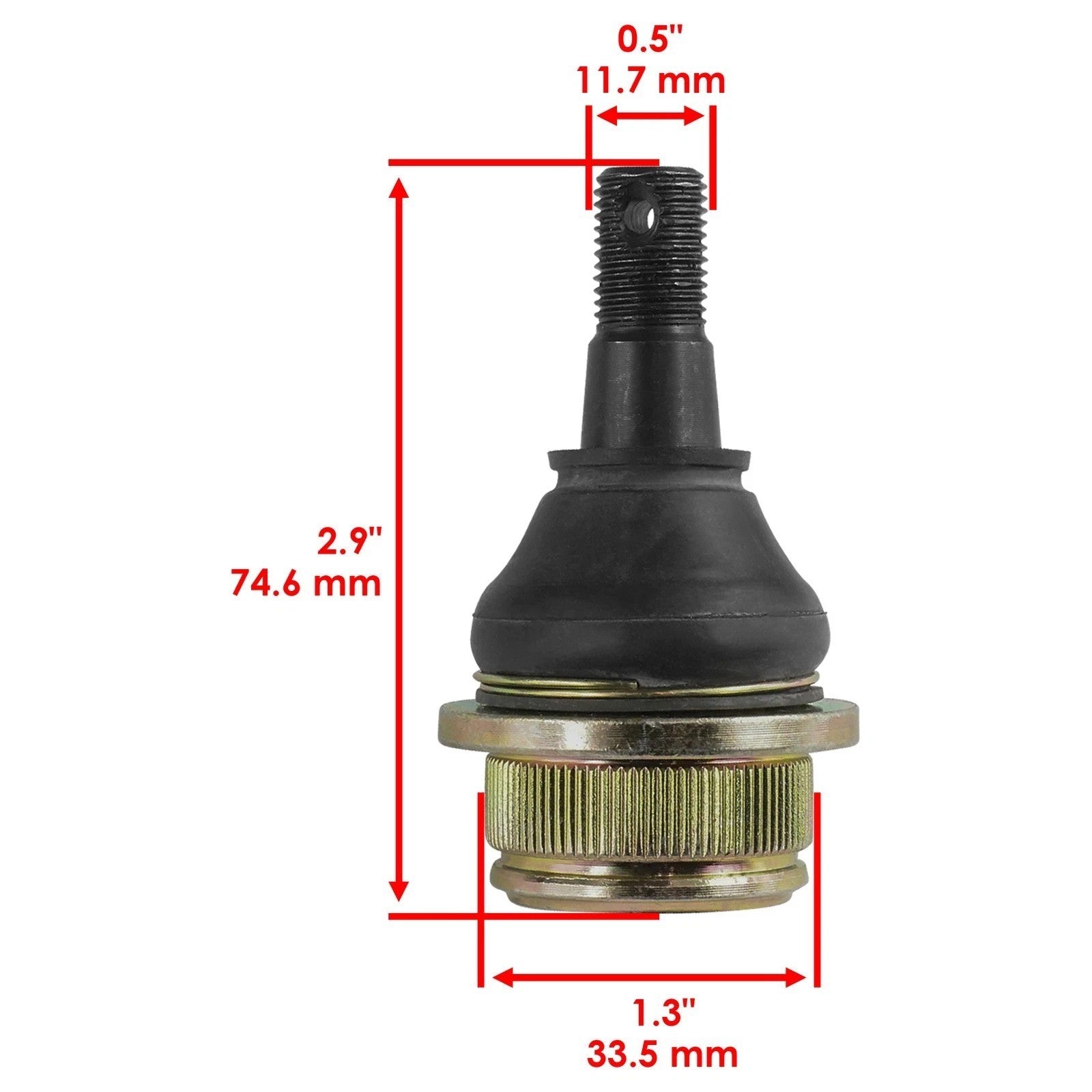 2 Lower Ball Joint for Kawasaki Mule 2510 KAF620-A 1994-2000