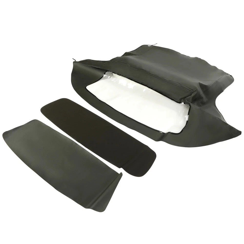 Convertible Soft Top Replacement & Plastic window Black & Clear For 96-02 BMW Z3