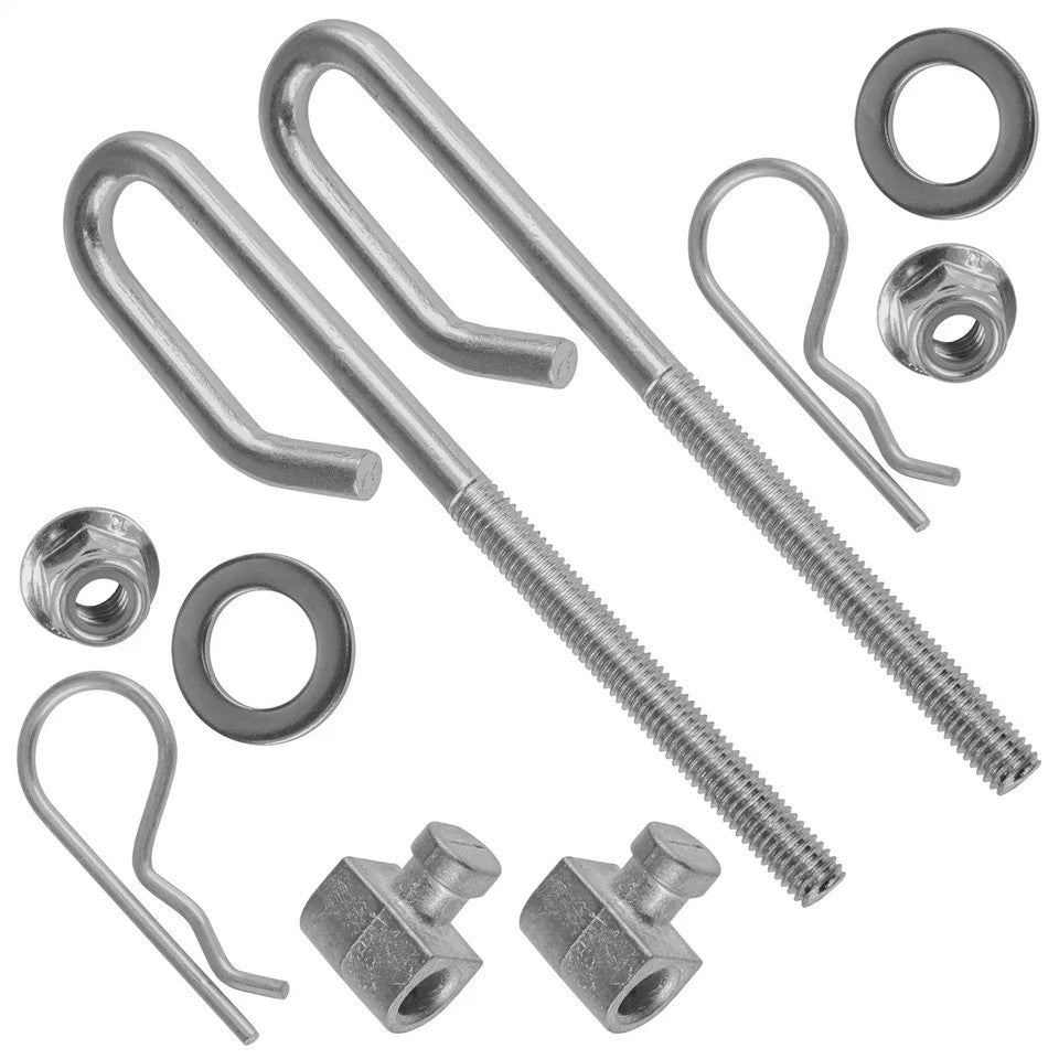 2 Deck Lift Bolt Nut Trunnion fits John Deere 102 105 107 115 125135 145 155