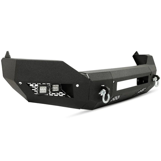 Front Bumper For Dodge Ram 1500 2013-18 Classic 19-23 W/LED Lights 2WD 4WD Steel