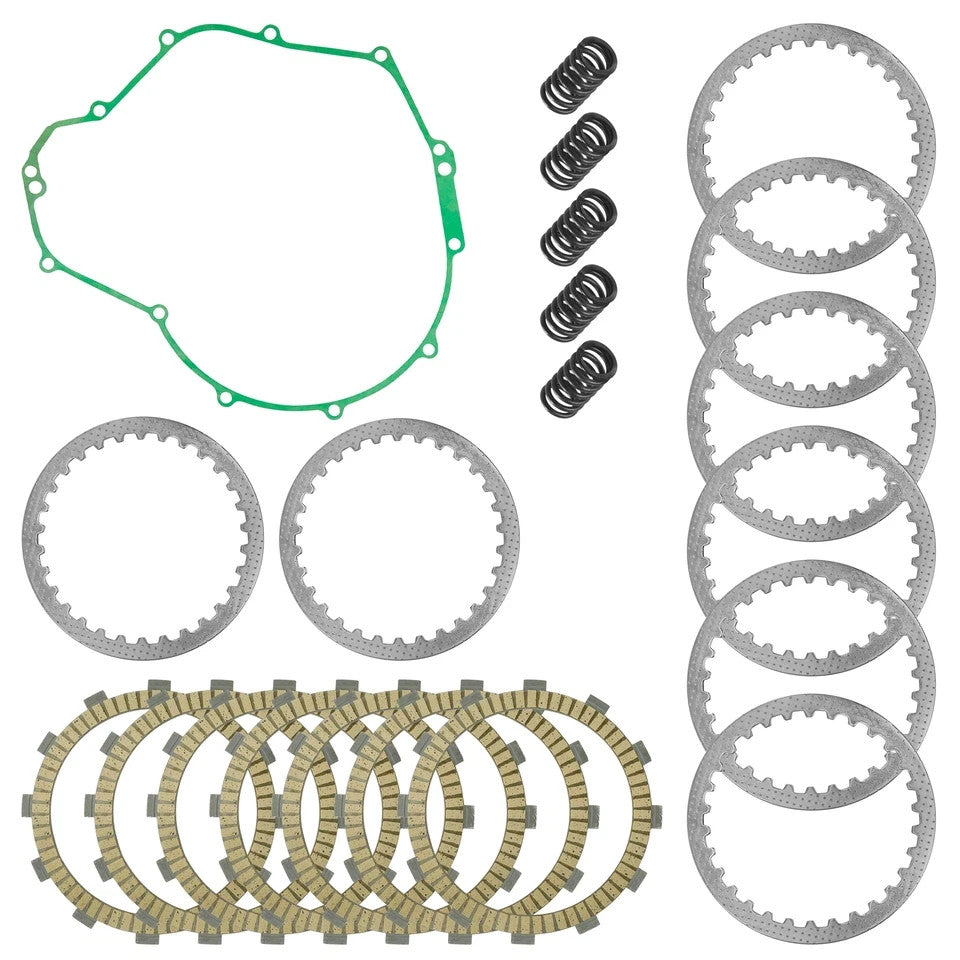 Clutch Friction Steel Plates Gasket Kit for Kawasaki Vulcan S EN650 ABS 2015-25
