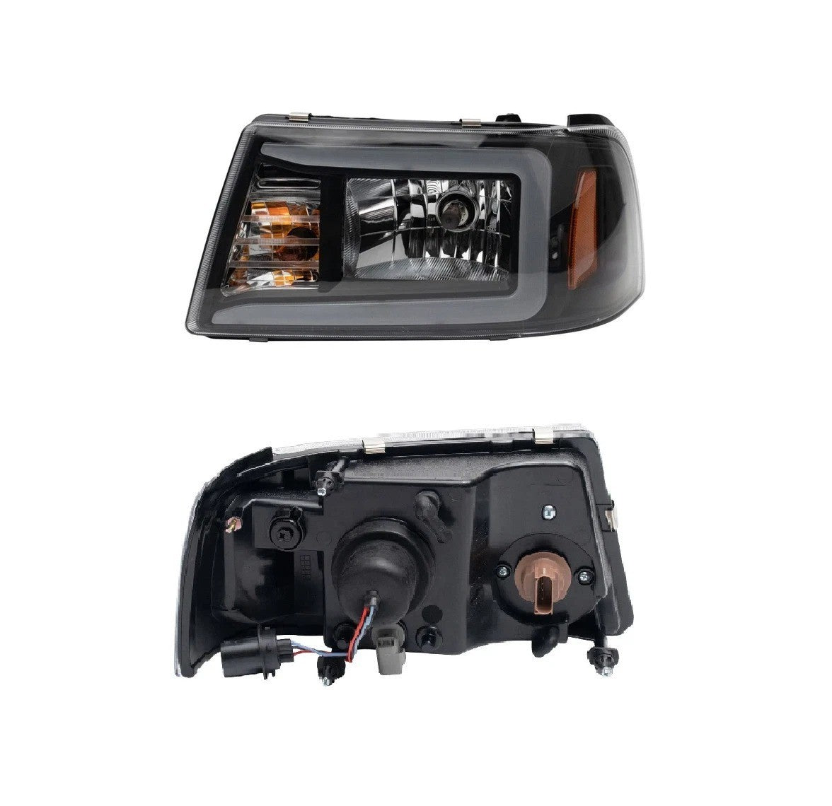 Headlight Assembly Set Driver & Passenger Side Fits 2001-2011 Ford Ranger