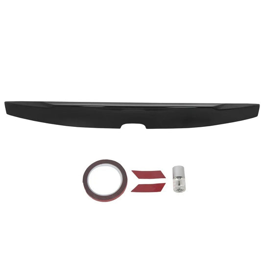 HECASA FOR 2018 19 20 21 22 HONDA ACCORD SEDAN BLACK DUCKBILL TRUNK SPOILER LIP
