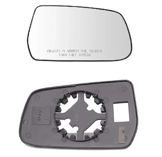 Power Mirror Glass w/ Mounting Bracket Passenger RH for Equinox Terrain