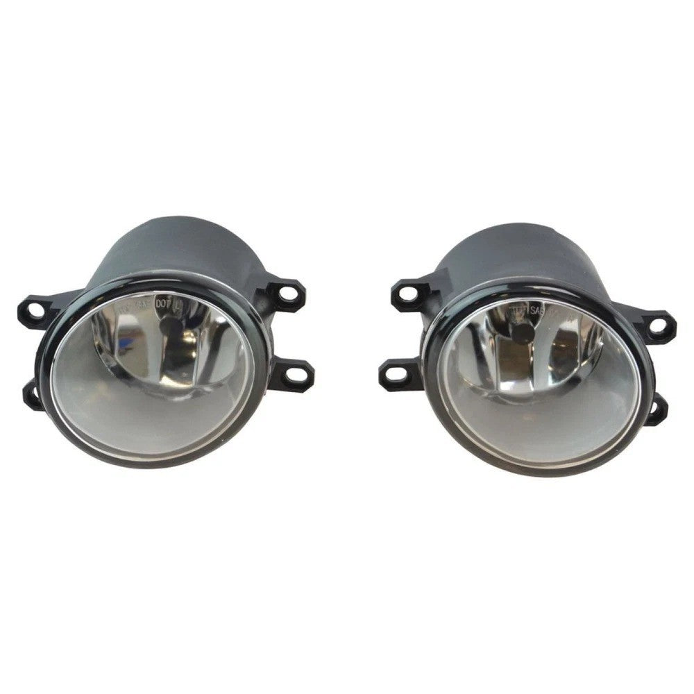 Add On Upgrade Clear Lens Fog Light Bulb Switch Wiring Kit Set for Corolla New