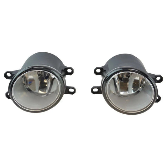 Add On Upgrade Clear Lens Fog Light Bulb Switch Wiring Kit Set for Corolla New