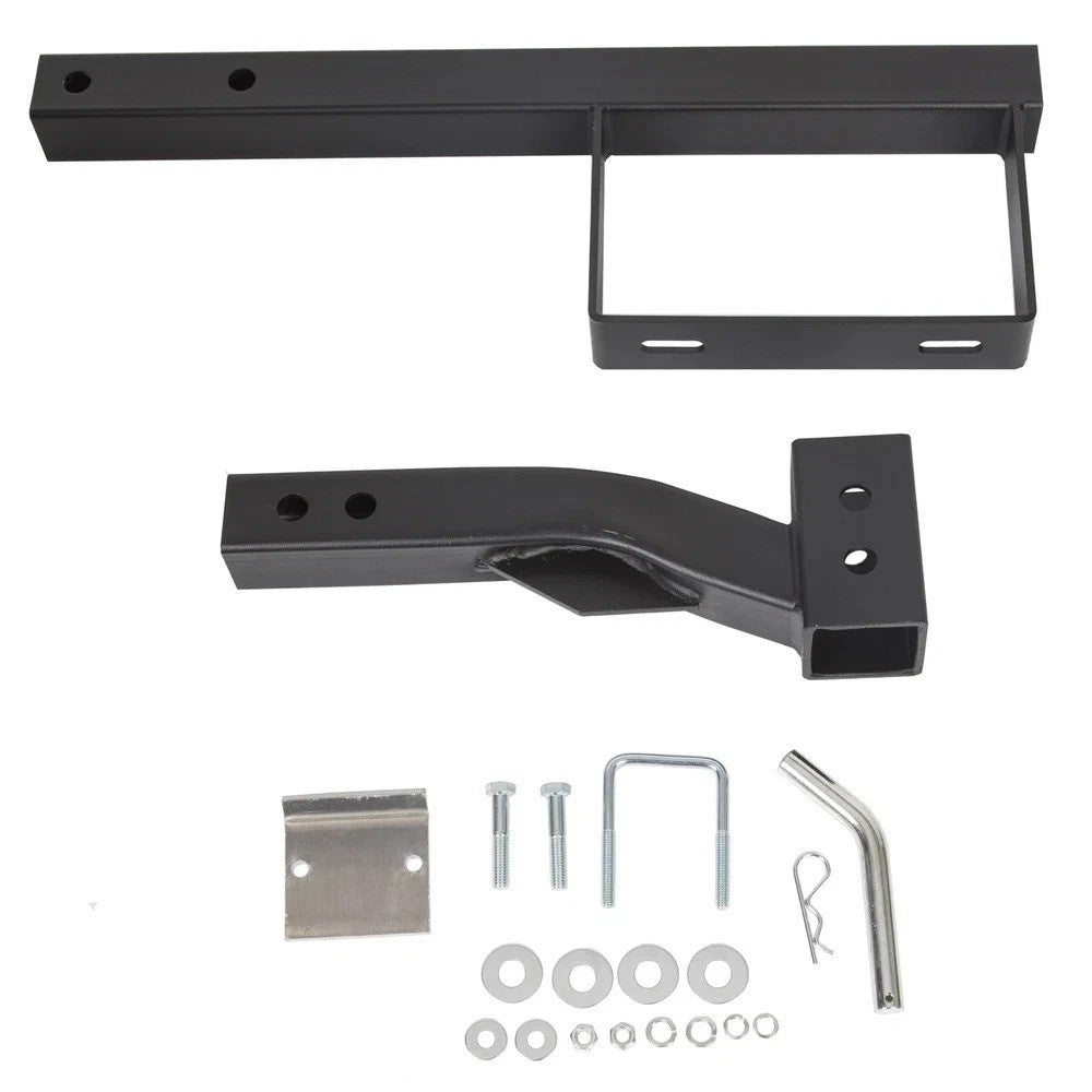 RV Truck Receiver Hitch Spare Tire Mount Heavy Duty Steel Fits all 2" receivers