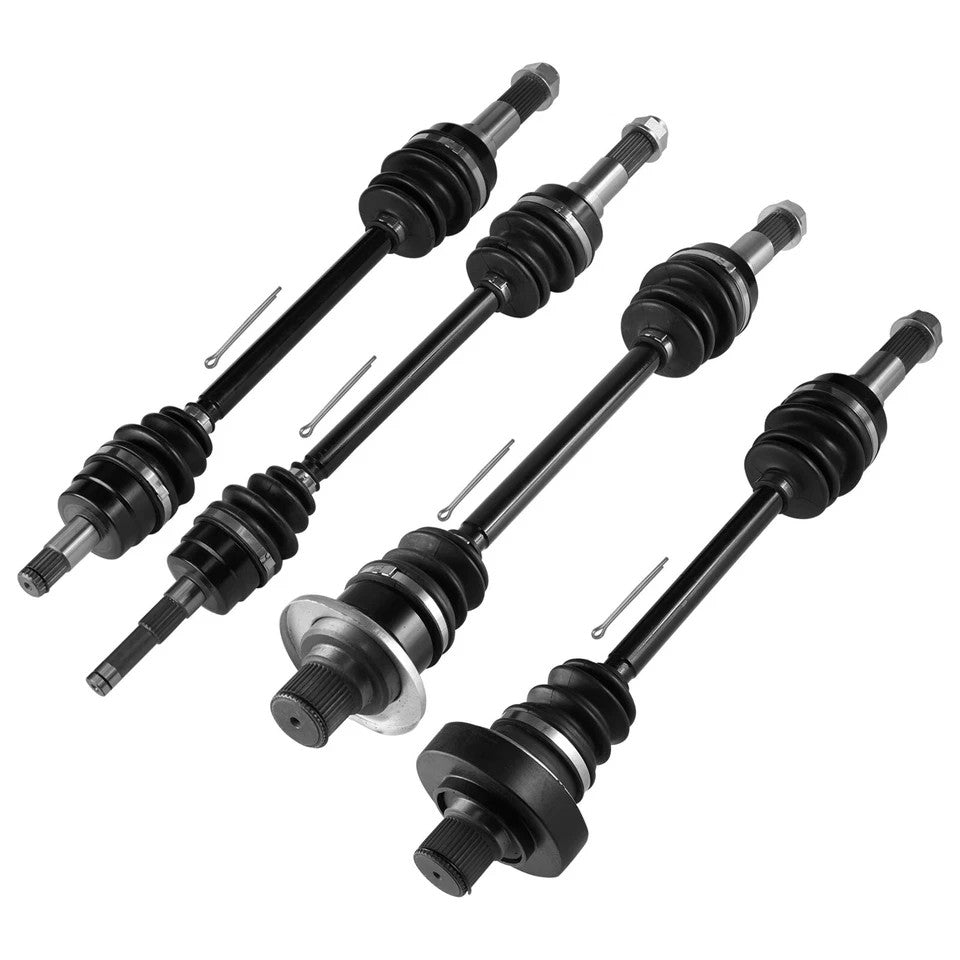 Front Rear LH RH Axles for Yamaha Rhino 660 YXR660F 06-07 / 450 YXR450F 06-09