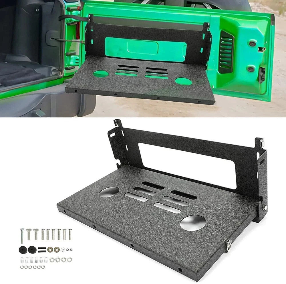 75 lbs Tailgate Table Camping Cargo Shelf For Jeep Wrangler JK JKU 2007-2019