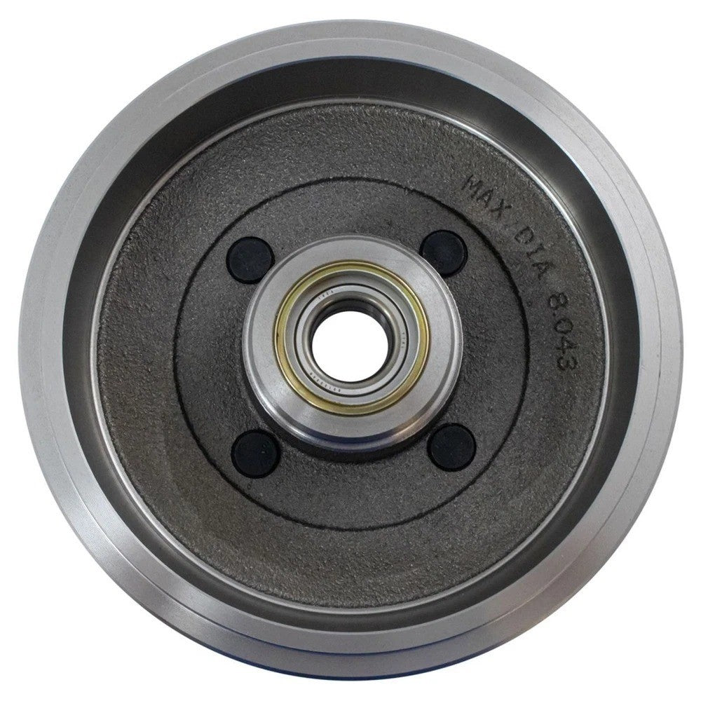 Rear Brake Drum Pair Set for 00-08 Ford Focus