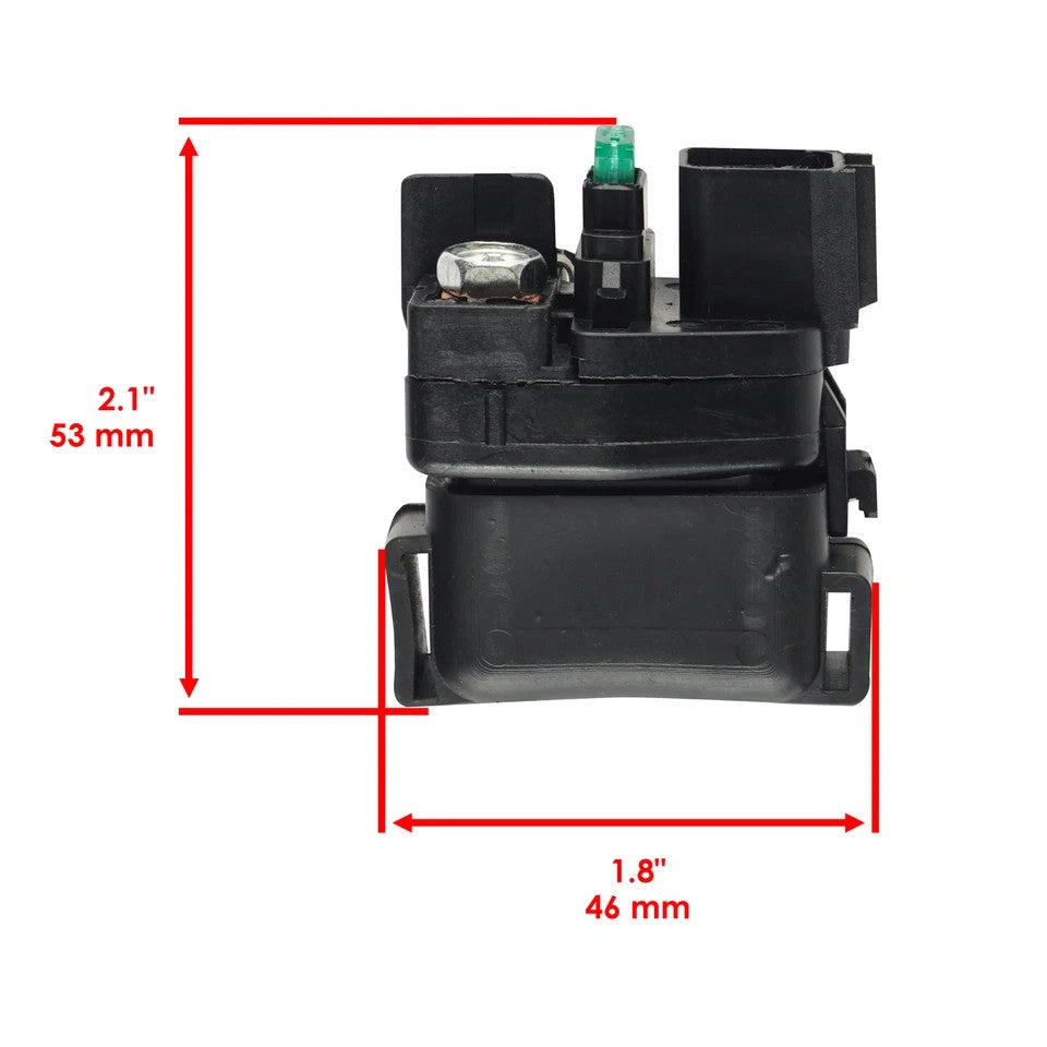 Starter & Relay Solenoid for Suzuki LT-A500X LTA500X Kingquad 500 Axi 2009-2023
