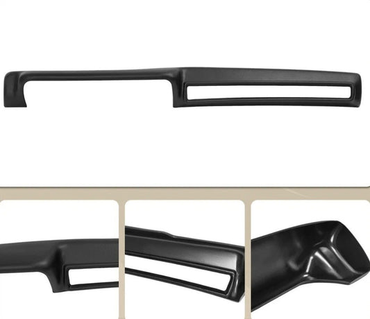 For 71-74 Dodge Charger Plymouth GTX Black Dashboard Dash Cover Cap 22-427-BLK